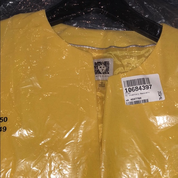 🆕 Anne Klein Colorblocked Car Coat Basic Coat - Picture 5 of 9